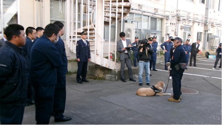 山岳遭難救助訓練