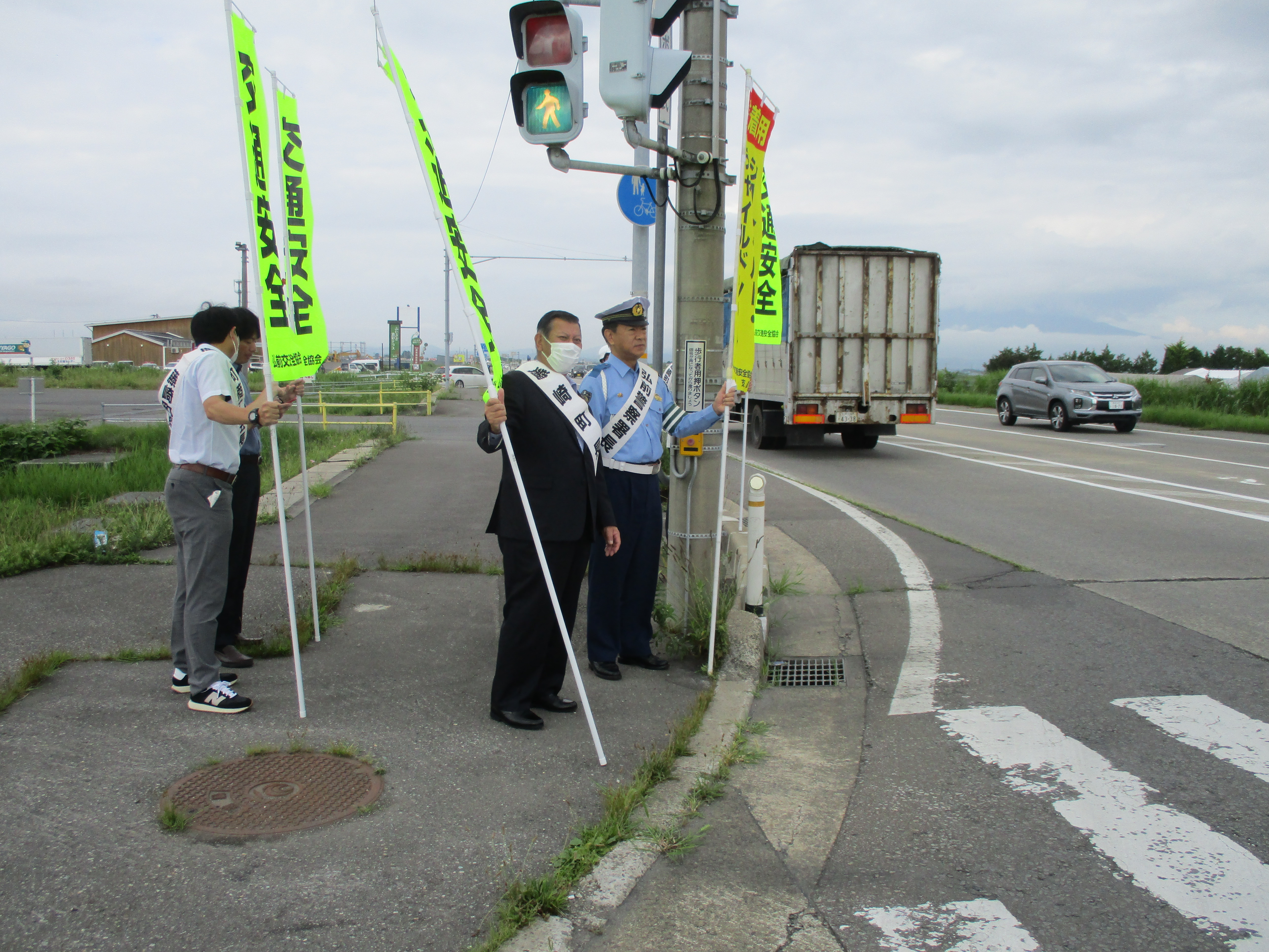 街頭活動の様子１