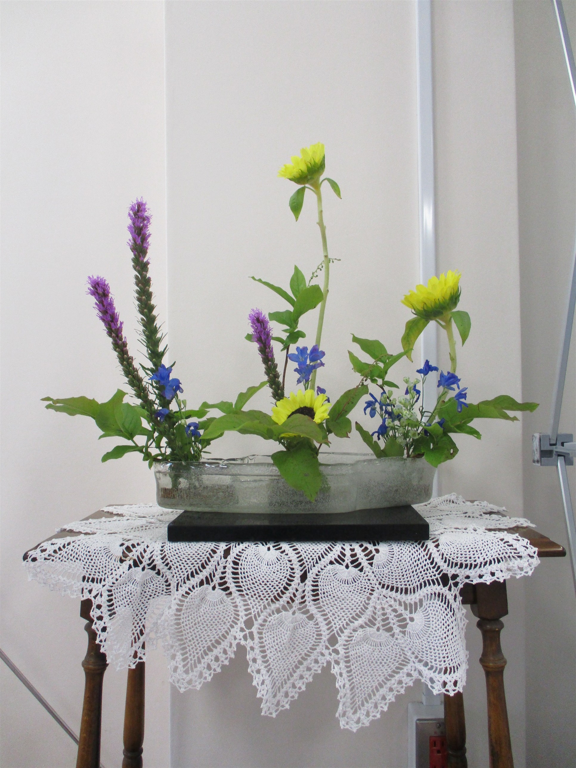 arranged flowers