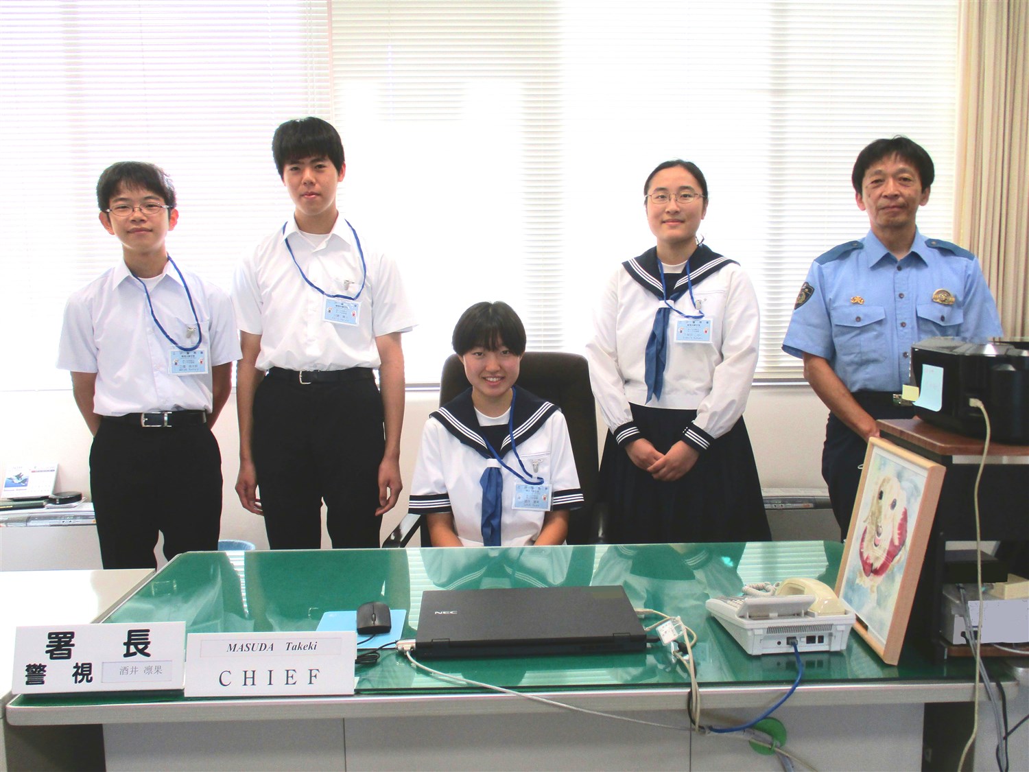 Hands-on Learning at Misawa Police Station